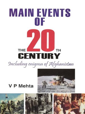 cover image of Main Events of the 20th Century